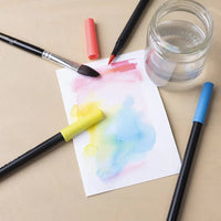 creativ-Company-Aquarell-Filzstifte-Pastell_Set-12-Farben-2-Spitzen-Filzstifte-Beispielbild