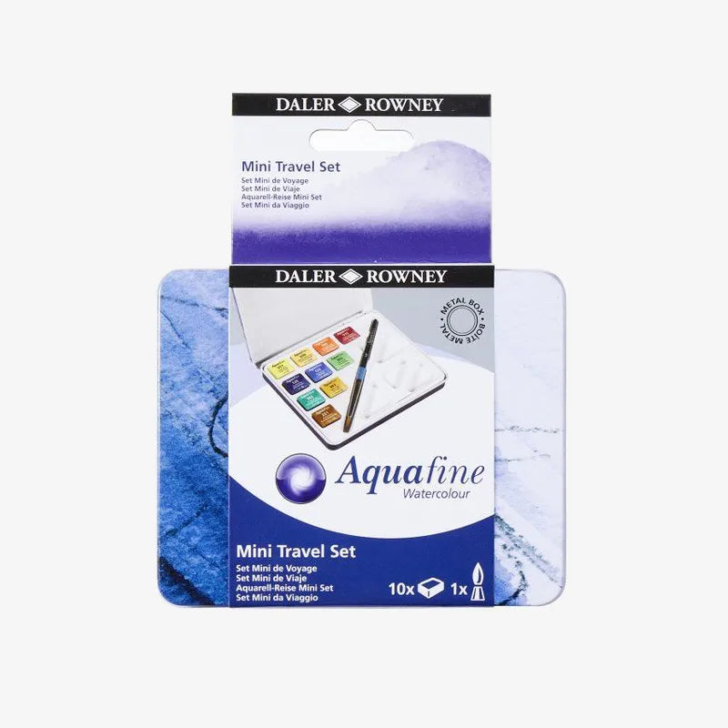 daler-rowney-aquafine-aquarell-set-10-halb-naepfchen-reise-set-geschlossen-mit-verpackung-von-oben