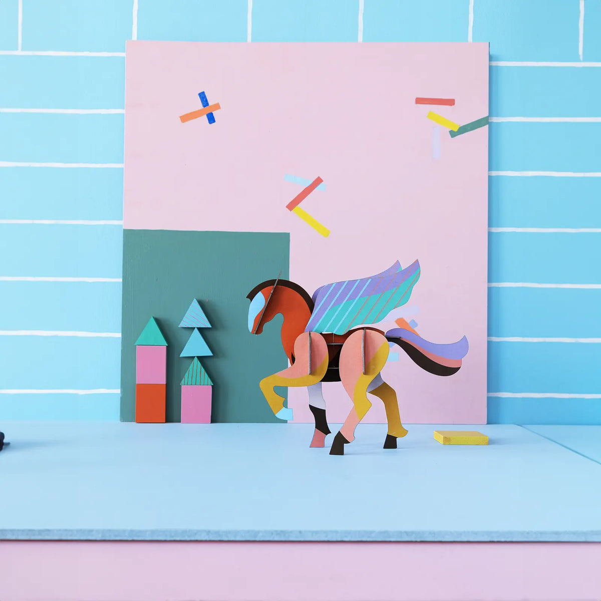 Giant Pegasus / 3D Objekt / Wanddekoration