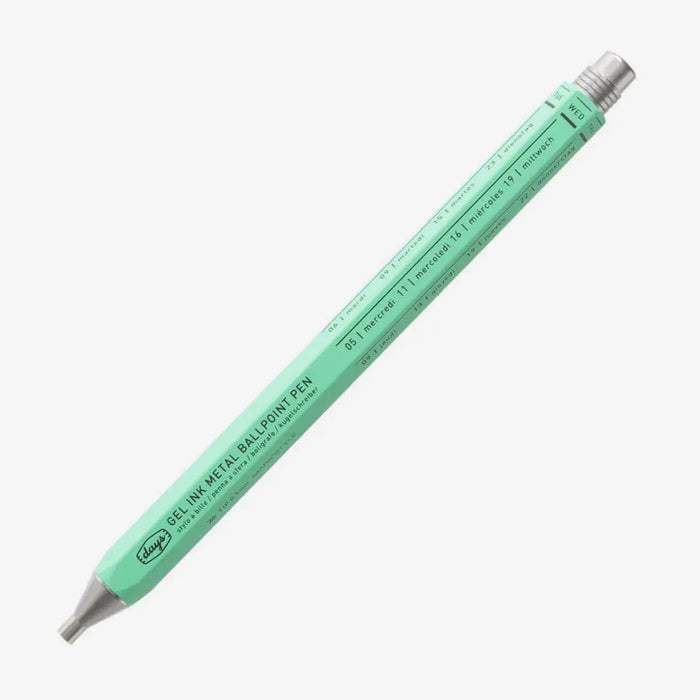 marks-style-days-metal-gel-ballpoint-pen-day-bp18-mint