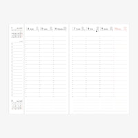 Marks | Wochenplaner | 16 Monate | Sept. 2026 – Dez. 2027 | Birds Red | Format: B6