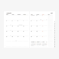 marks-wochenplaner-wochenkalender-2027-a5-Monatsansicht