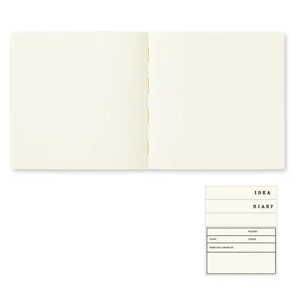 Md Notebook / Skizzenbuch blanko dickes Papier / MD Notebook Square Thick blank