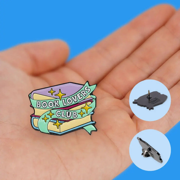 Emaille Pin / FAshion Pin / PIN YOUR STYLE! / BOOK LOVER