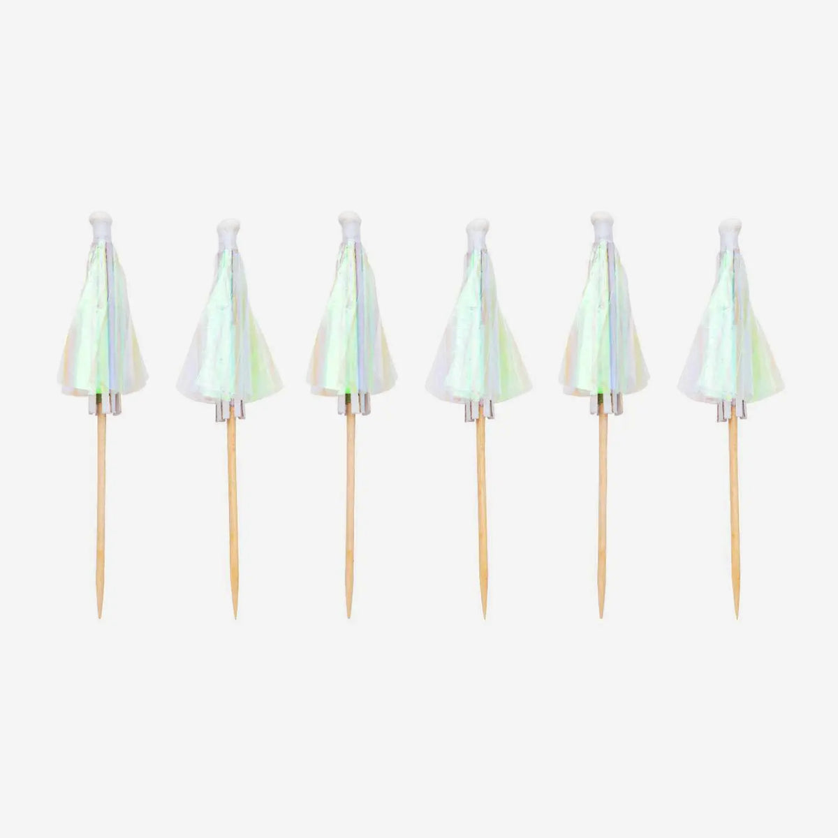 Rico-Design-Picker-Schirmchen-irisierend-8_3cm-Produktansicht