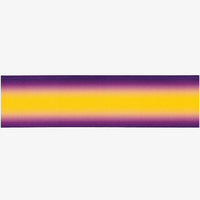 DEKOBAND / LILA-GELB / 3 METER / 4 CM breit
