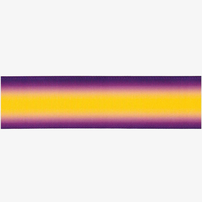 DEKOBAND / LILA-GELB / 3 METER / 4 CM breit
