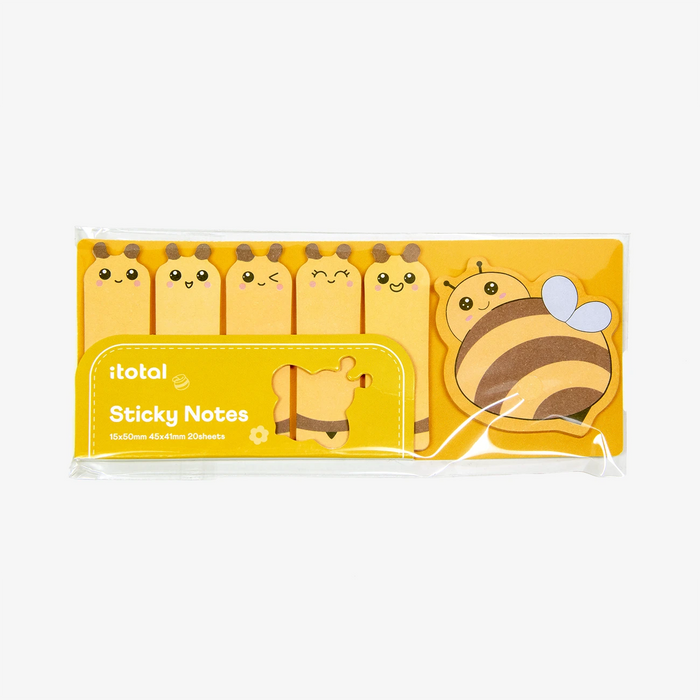 sticky-notes-biene-gelb-6-bloecke-jeweils-20-blatt.Produktansicht-mit-verpackung