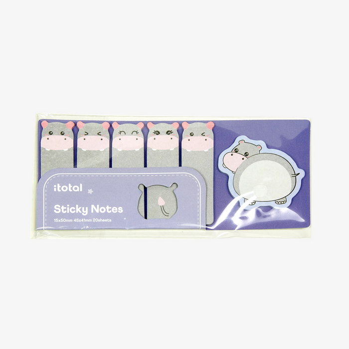 sticky-notes-nilpferd-grau-6-bloecke-jeweils-20-blatt.Produktansicht-mit-verpackung