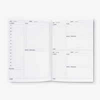 the-completist-tagesplaner-daily-planner-undatiert-a5-softcover-Tagesansicht-Wochenende
