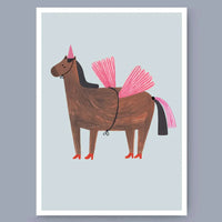 Poster / Plakat / A4 / Unicorn