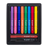 Bruynzeel, 10 Triple, Filzstifte , Filzer, Felt Tips, Verpackung geöffnet