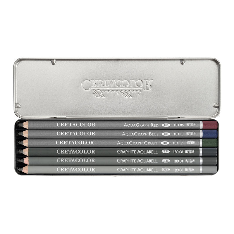 Cretacolor/ Watercolor Graphite Pocket / 6er