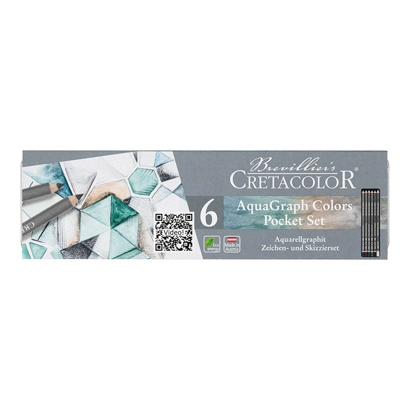 Cretacolor/ Aqua Graph Color Pocket / 6er