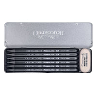 Cretacolor/ Monolith Graphite Pocket Set / 7er Set