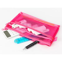 Midori | Stiftetasche | Mesh Pen Pouch | Pink | large