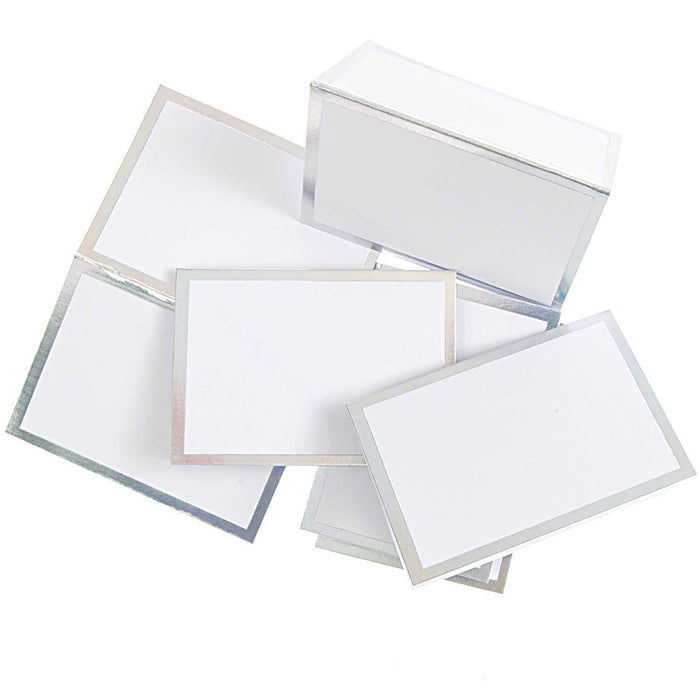 Paper Poetry / Tischkarten mit Hot Foil / 9x12,7cm / 6 Stück irisierend