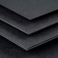 Schwarze Pappe / verschiedene Stärken