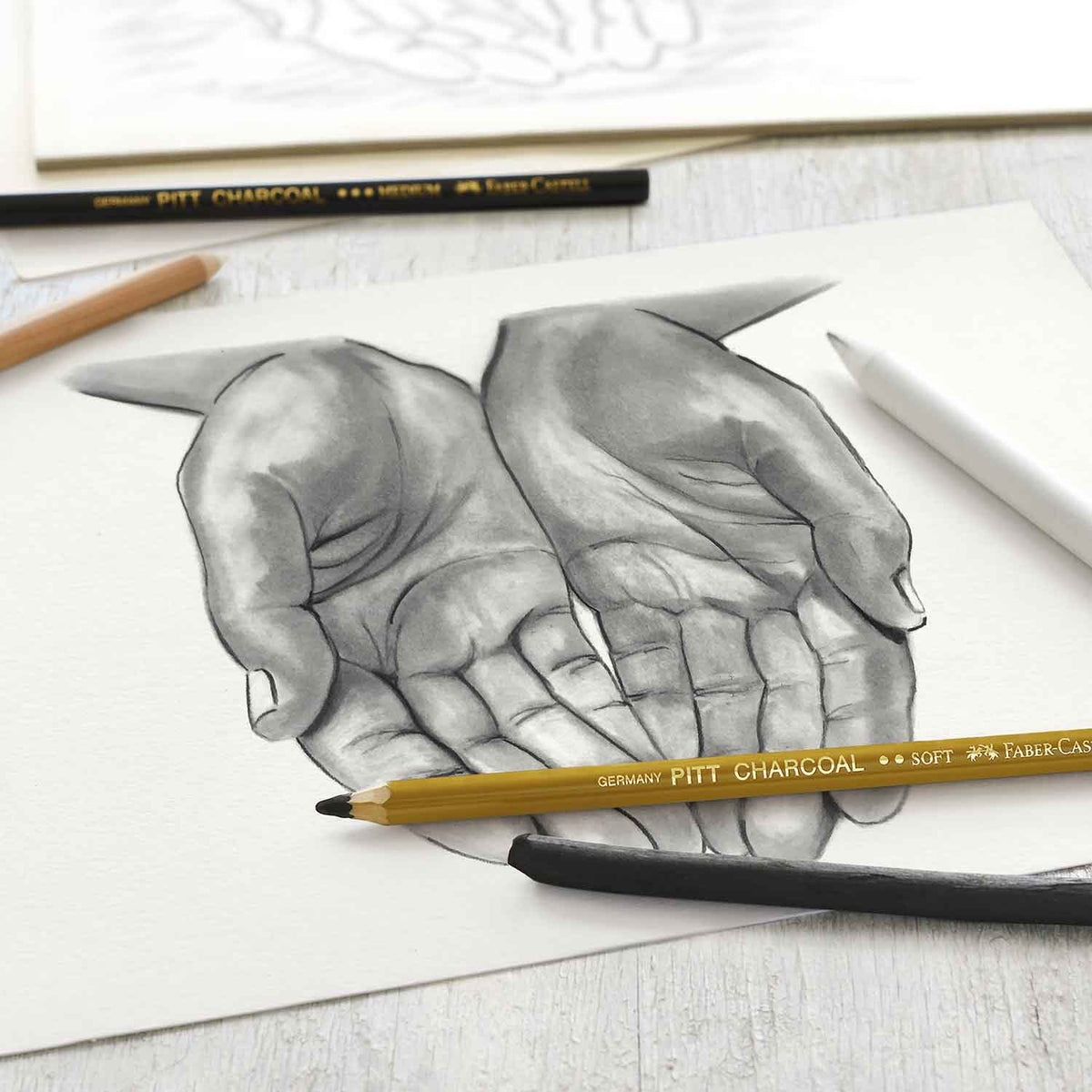 Kohle Zeichenset / Faber Castell