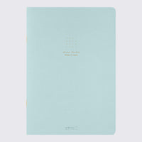 Md Notebook / Skizzenheft / Color Dot Grid / Blue / A5