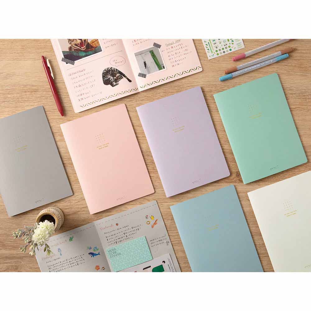 Md Notebook / Skizzenheft / Color Dot Grid / Blue / A5