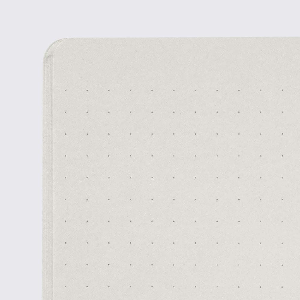 Md Notebook / Skizzenheft / Color Dot Grid / Grey / A5