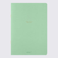 Notizheft-von-Midori-Dotted-Grün-Cover-vorn-Produktansicht