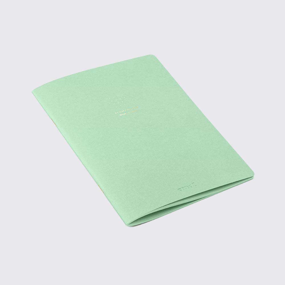 Md Notebook / Skizzenheft / Color Dot Grid / Green / A5