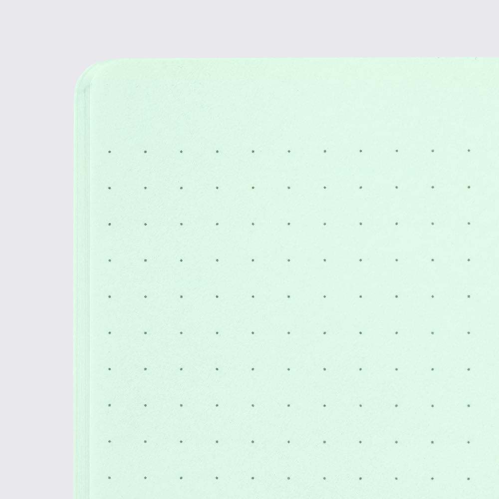 Md Notebook / Skizzenheft / Color Dot Grid / Green / A5