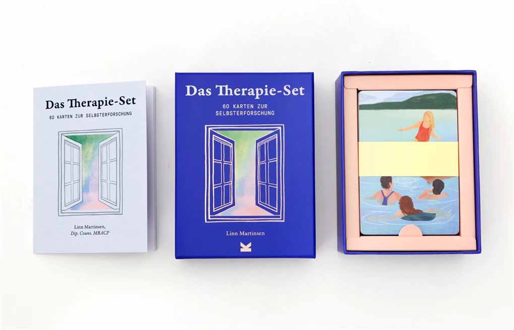 Laurence-King-Verlag-Das-Therapie-Set-Produktansich-box-verpackung-oben-geöffnet+karteninhalt