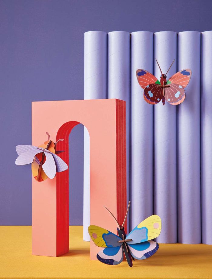 delias butterfly / 3D Objekt / Wanddekoration / zum Basteln und Dekorieren