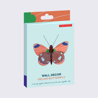 delias butterfly / 3D Objekt / Wanddekoration / zum Basteln und Dekorieren