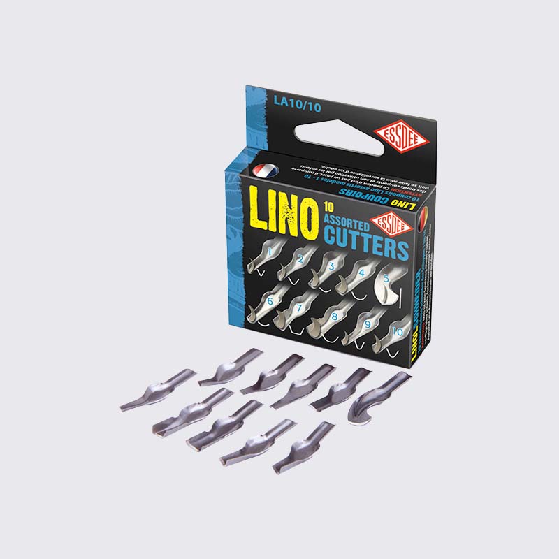 Essdee | Linolschnittwerkzeug | Linolschnitt Messer | Ersatzmesser | 10stk