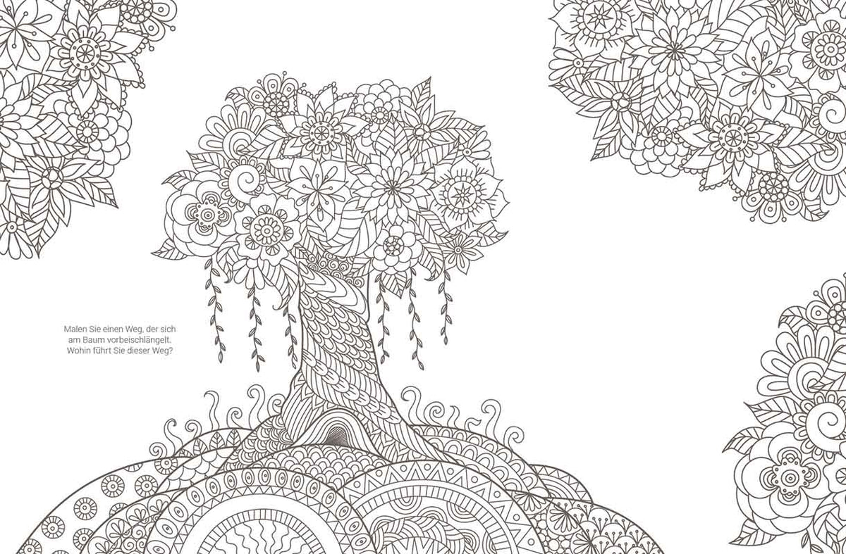 EMF | Ausmalheft | Inspiration | Motiv: Rainbow