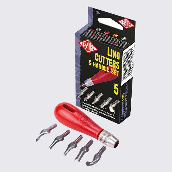 Essdee | Linol Messer Set | Linolschnitt Werkzeug | 6tlg