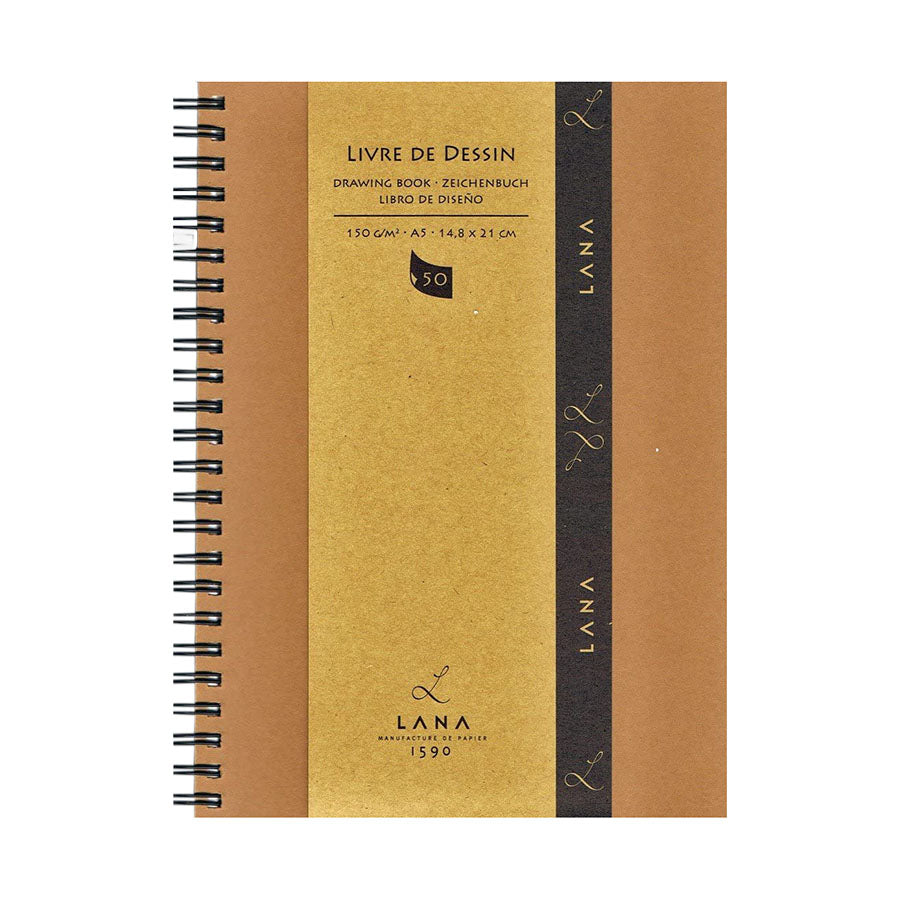 Livrededessin_-Skizzenbuch-A5-Spiralgebunden-150grm-50-Blatt-Cover-vorn-Produktansicht-weisser-hintergrund