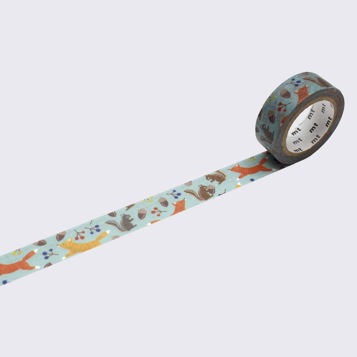 mt masking tape / Basic 7m Serie / embroidery fox and squirrel