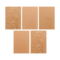 Paper-Poetry-Kraftpapier-Block-X-Mas-270gm_-20-Blatt-Hot-Foil_Block_Muster_4