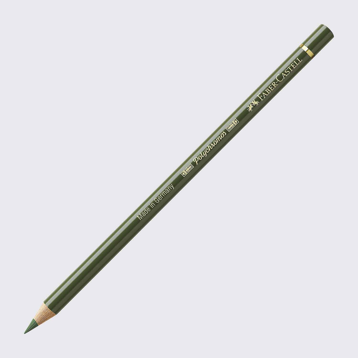 Polychromos Farbstift / A174 chromoxydgrün stumpf  / Faber Castell