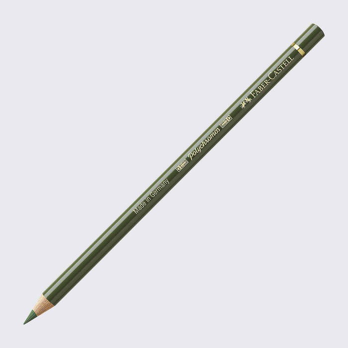 Polychromos Farbstift / A174 chromoxydgrün stumpf  / Faber Castell