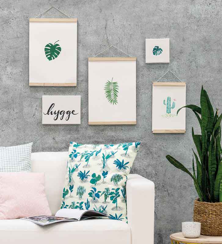 Rico Design / Posterhänger Holz / 10cm