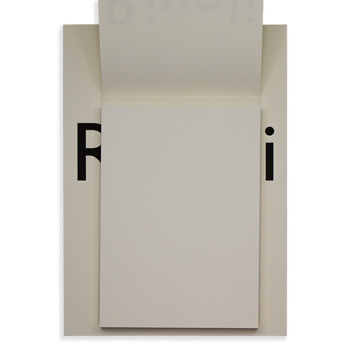 Rivoli / Schreibblock / A5 / A4 / 120grm² / Oberfläche vellin / Carta Pura / gelblich weiß