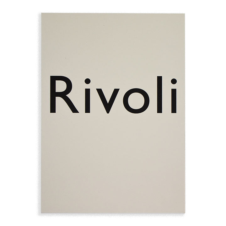Rivoli / Schreibblock / A5 / A4 / 120grm² / Oberfläche vellin / Carta Pura / gelblich weiß