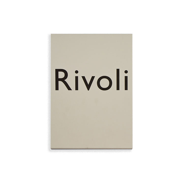 Rivoli / Schreibblock / A5 / A4 / 120grm² / Oberfläche vellin / Carta Pura / gelblich weiß