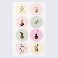Paper Poetry / Sticker Bunny Hop / Ostereier / 44 Stueck
