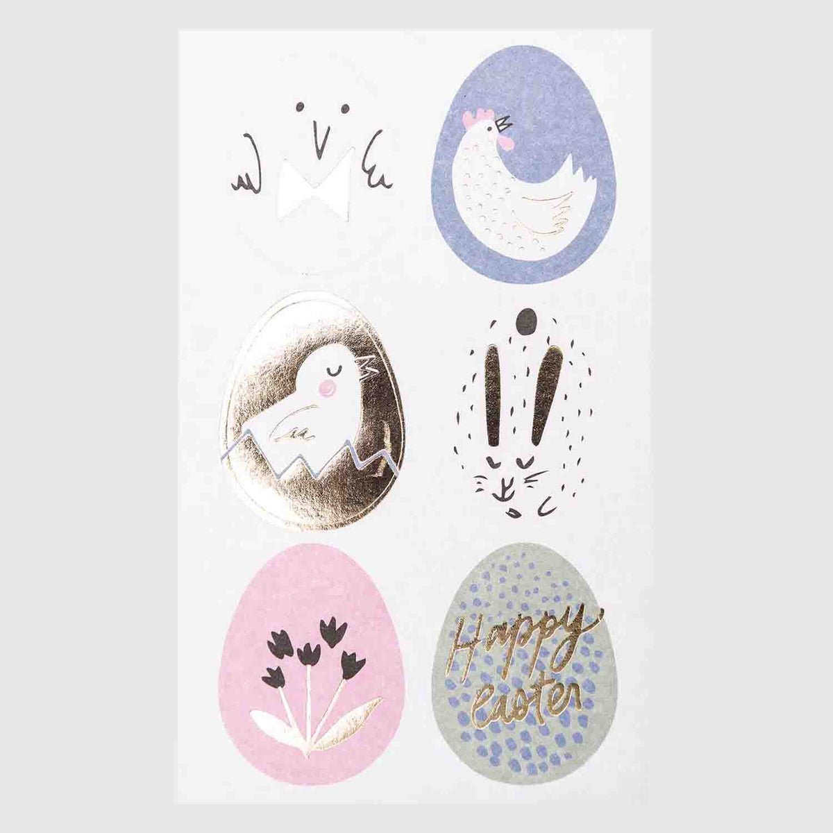 Paper Poetry / Sticker Bunny Hop / Ostereier / 24 Stueck