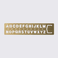 TRC / TRAVELER’S COMPANY / BRASS Template Bookmarks / Lesezeichen