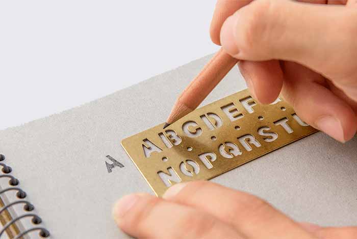 TRC / TRAVELER’S COMPANY / BRASS Template Bookmarks / Lesezeichen