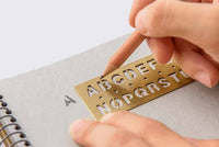 TRC / TRAVELER’S COMPANY / BRASS Template Bookmarks / Lesezeichen