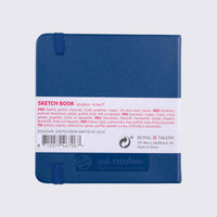 Talens Art Creation | Sketch book Navy Blue | Blanko | H12xB12cm | 140g | 80Blatt